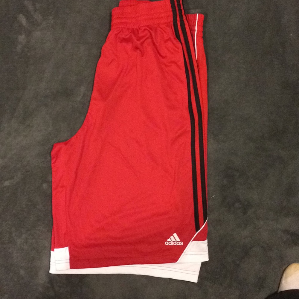 Men’s Adidas Climalite athletic shorts. Size Med.